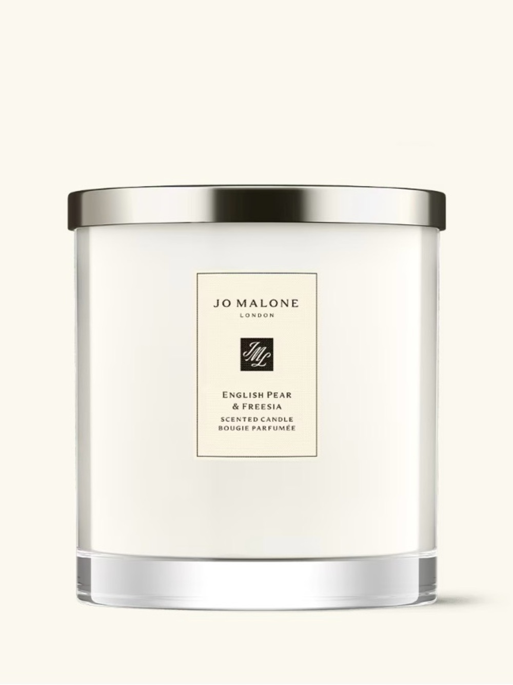 Jo Malone English Pear & Freesia Scented Candle with Silver Lid